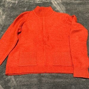 Women's orange Sweater